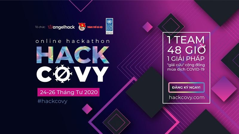 Tổ chức thúc đẩy đổi mới công nghệ AngelHack kết hợp với Chương trình Phát triển Liên hợp quốc UNDP và Thành đoàn Hà Nội phát động cuộc thi online hackathon “HACK CÔ VY” từ ngày 24 đến 26 tháng 4 năm 2020.