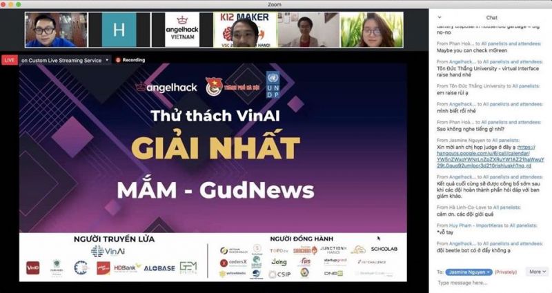 Đội Mắm sáng tạo GudNews là nền tảng website nhằm hạn chế tiêu thụ nguồn tin giả.