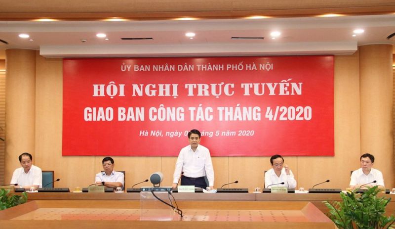 Hội nghị trực tuyến giao ban công tác tháng 4