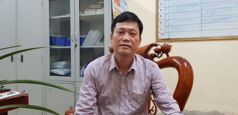 Chủ tịch UBND xã Sơn Đồng Nguyễn Viết Hùng