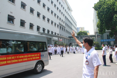 Bệnh viện Hữu Nghị tiếp tục chi viện miền Nam chống dịch