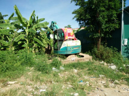 Xã Cự Khê, huyện Thanh Oai: Tự ý san nền, dựng chợ đầu mối trái phép