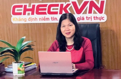 Bà Phạm Thị Lý - Giám đốc Trung tâm Doanh nghiệp hội nhập và phát triển.