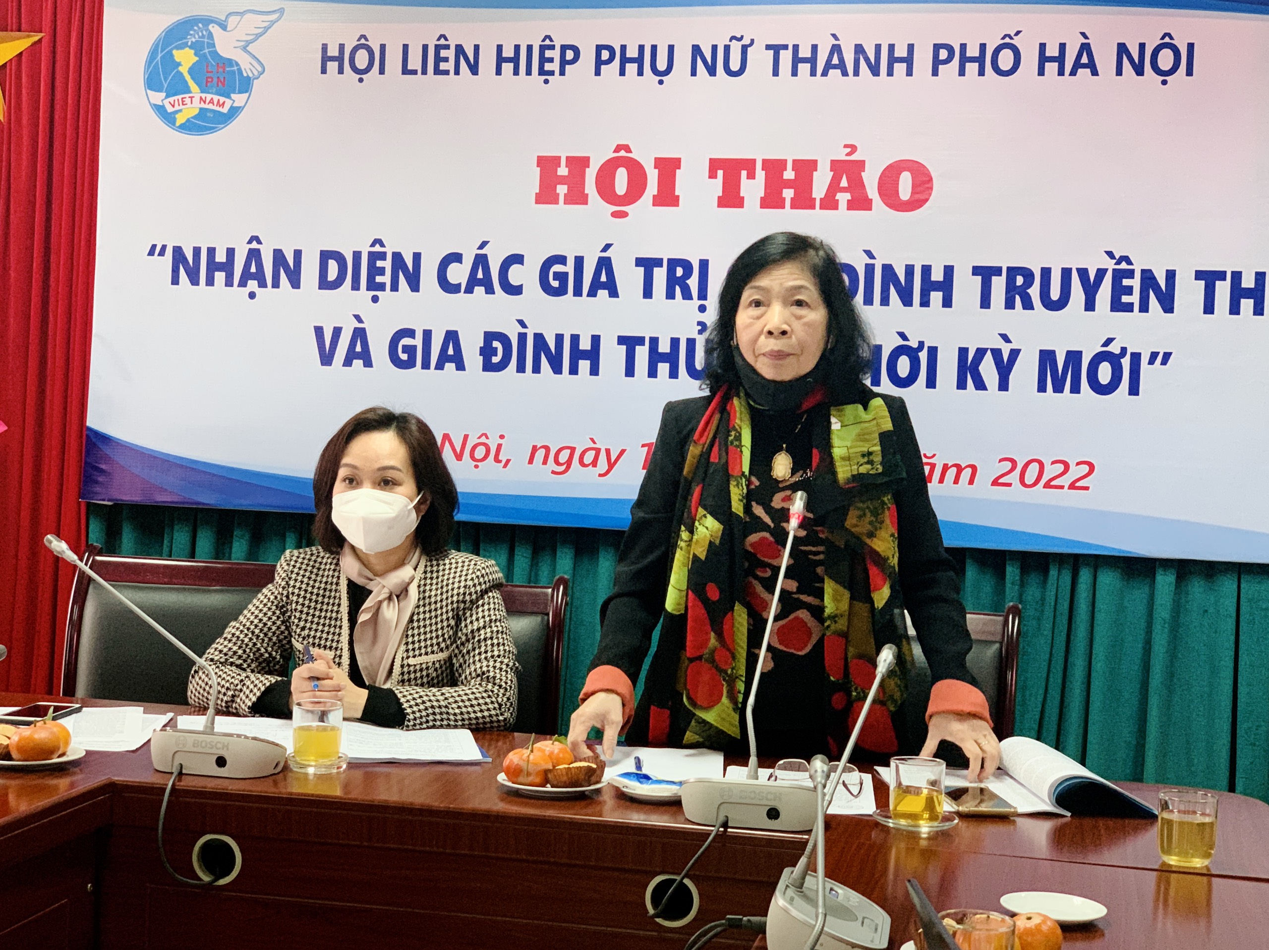 GS.TS Lê Thị Quý phát biểu tại hội thảo