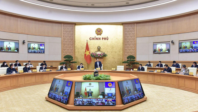 Thủ tướng chủ trì họp trực tuyến với 63 tỉnh, thành phố về phòng, chống dịch COVID-19